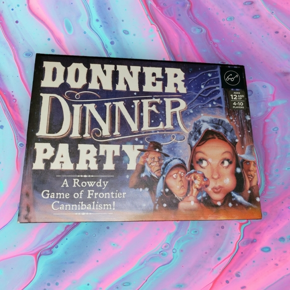 Games Donner Dinner Party Board Game Poshmark